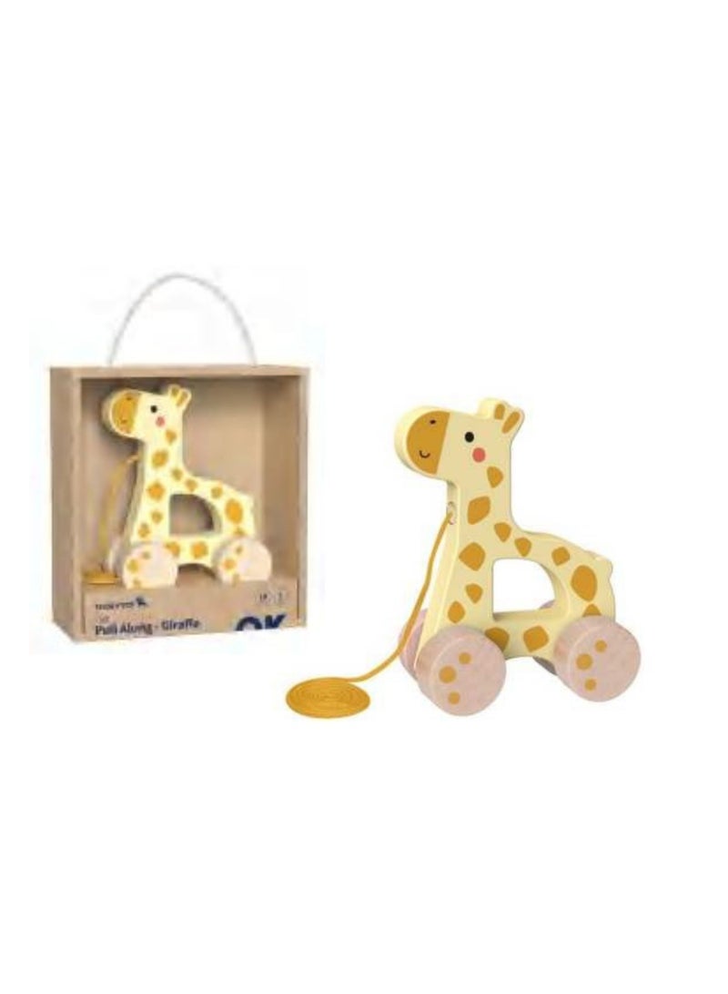 Tooky Toys Pull Along – Giraffe - Image 4